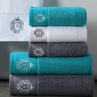 ahsnme 80x150cm 100 cotton bath towels hotel spa club sauna beauty small towel face towel salon free custom logo its name