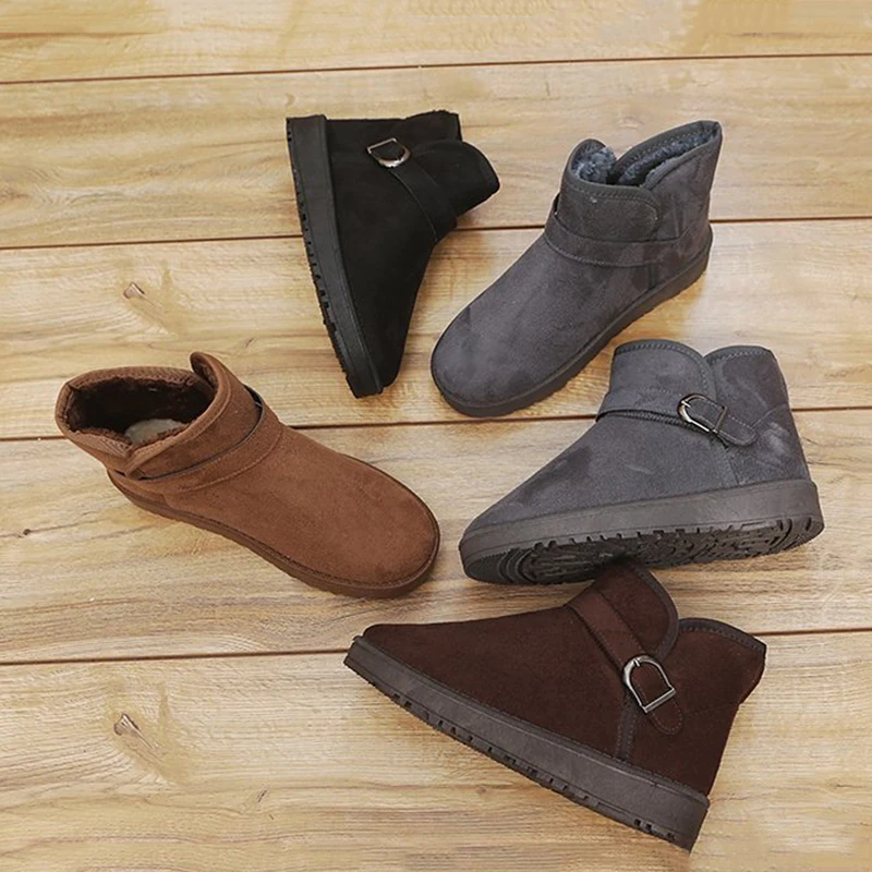 Women Boots Casual Cortex Fashion Waterproof Snow Boots For Winter Shoes Women Lightweight Bare Boots Mujer Warm Winter Boots