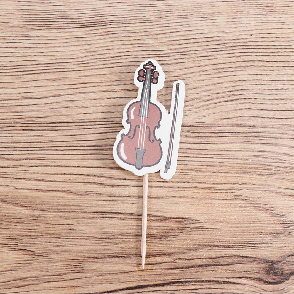 50 шт. торт Топпер музыкальный фестиваль декоративный кекс набор для вечеринки