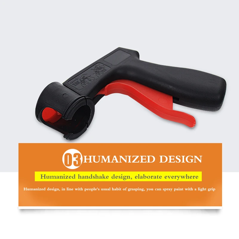 Уход за краской аэрозоль пистолет ручка автомобильный спрей аппликатор с полным