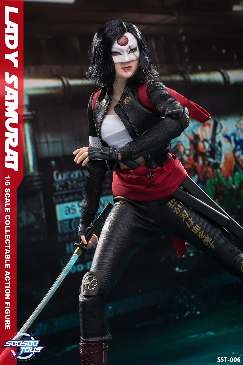 Коллекционная 1/6 SST006 отряд самоубийц леди самурайская Катана 12 ''полный набор Женская фигурка модель для фанатов подарки