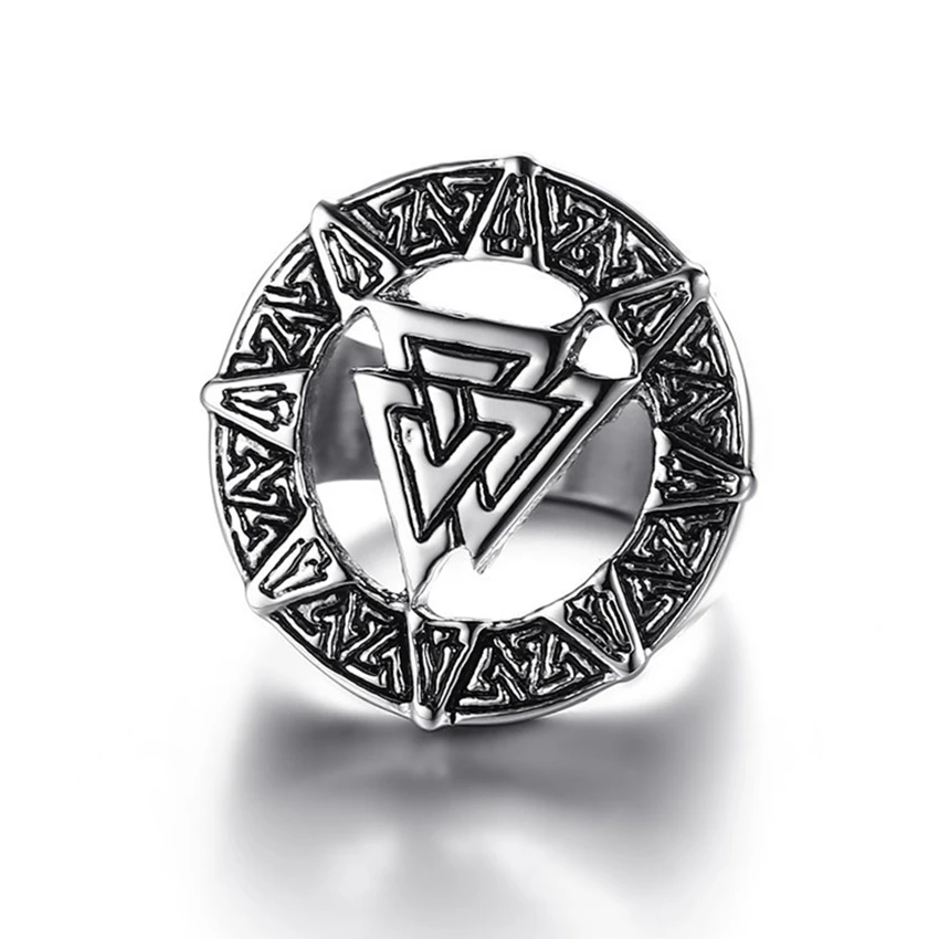 

Punk Geometry Irregular Male Signet Rings New Fashion Creative Hollow Men Ring Jewelry Party