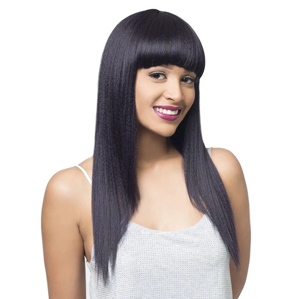 

13x4 Straight Lace Frontal Human Hair Wigs 150 Density Peruvian Remy Hair Wig 5X5 HD Transparent Lace Closure Wig with Fringe