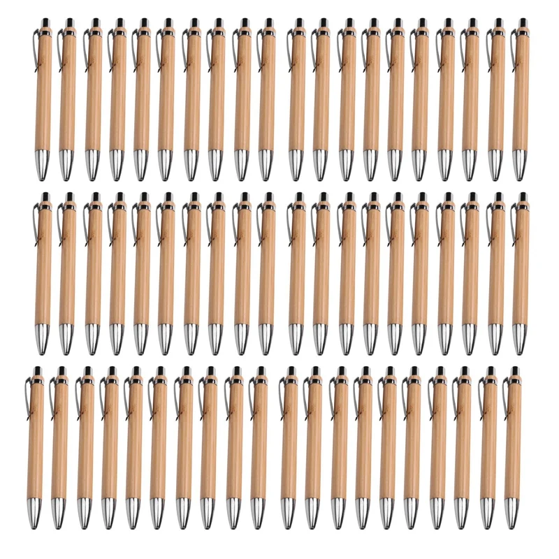 Ballpoint Pen Sets Misc.Quantities Bamboo Wood Writing Instrument(60 Set)