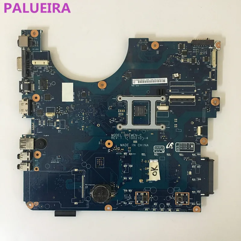 PALUBEIRA BA92 06381A пригодный дляsamsung NP R540 BA41 01219A Материнская плата ноутбука HM55 DDR3 100%