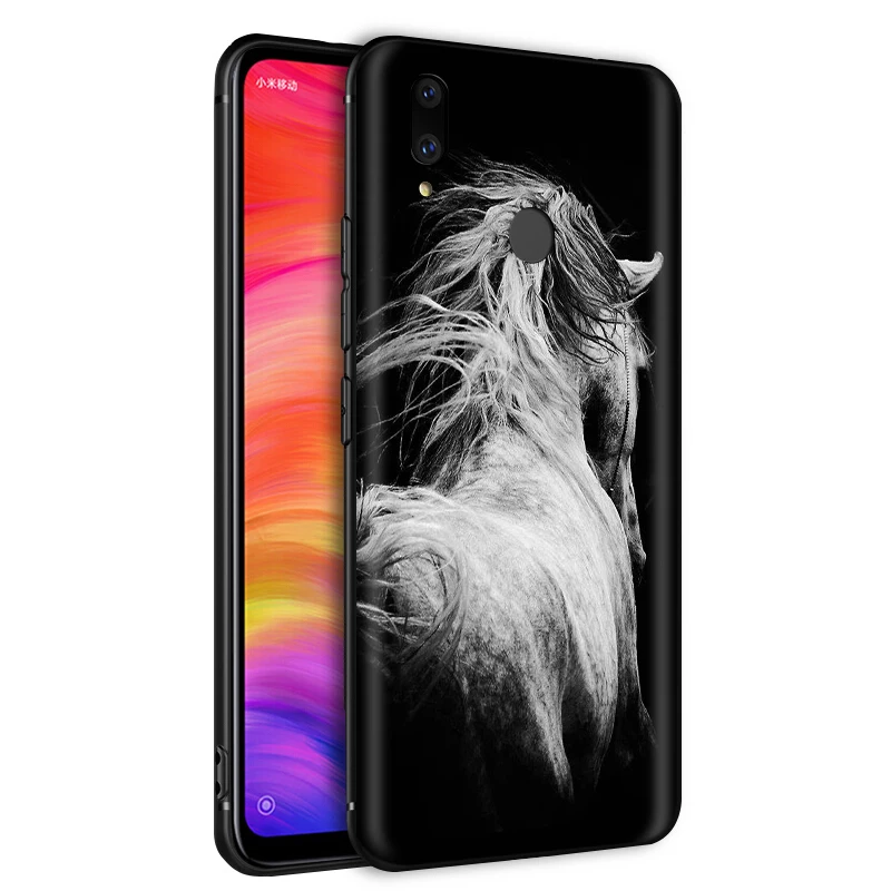 Чехол Running Horse для Xiaomi Redmi Note 4 4x 4a 5 5a 6 8 8A MI 9 9s 10 8T K30 Pro Max Lite Plus | Мобильные телефоны и