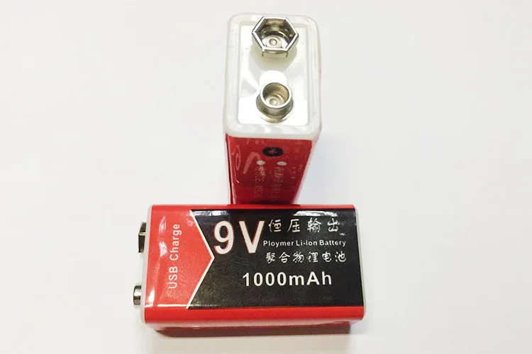 USB зарядка 9 в 500 мАч литий-ионная батарея USB перезаряжаемая батарея 9 В литиевая для мультиметра микрофона игрушка дистанционное управление KTV использование
