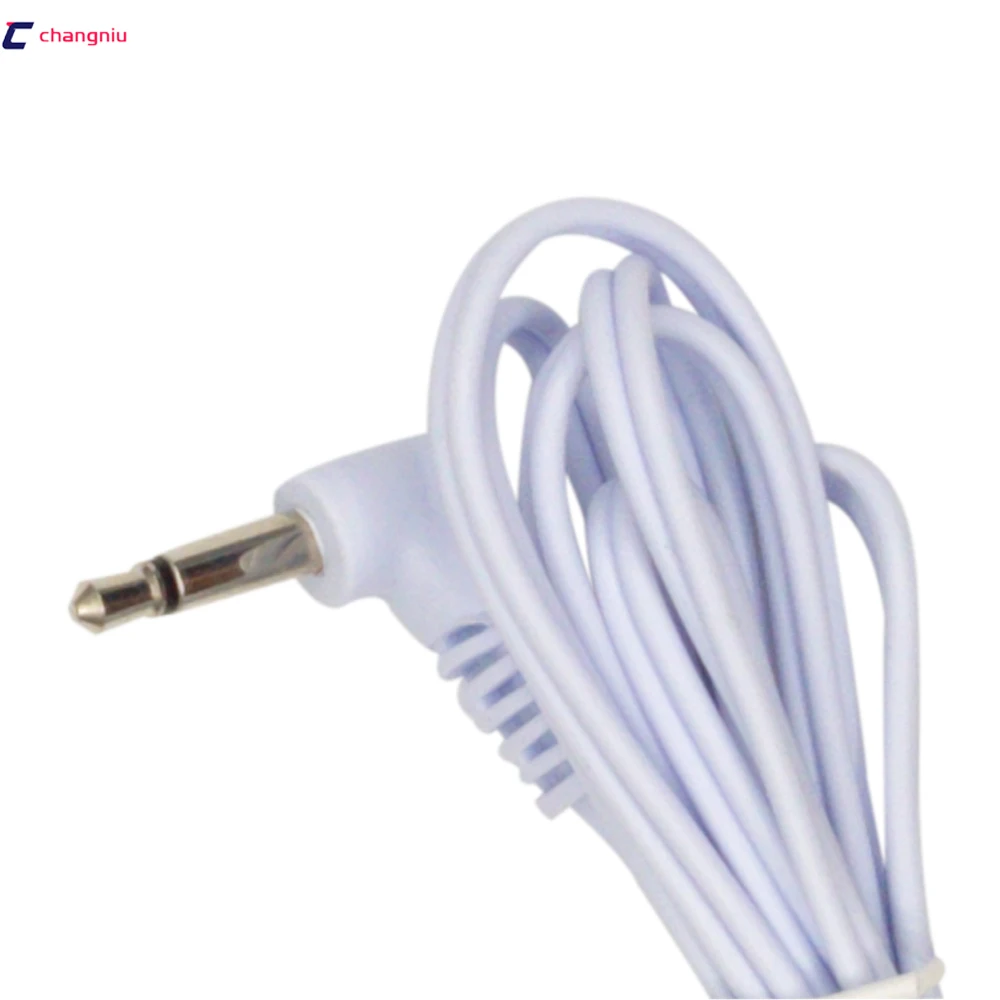 

DHL Freeshipping 200pcs/lot 4 in 1 DC head 3.5mm electrode wire/cable plug 3.5mm for tens ems digital therapy machine