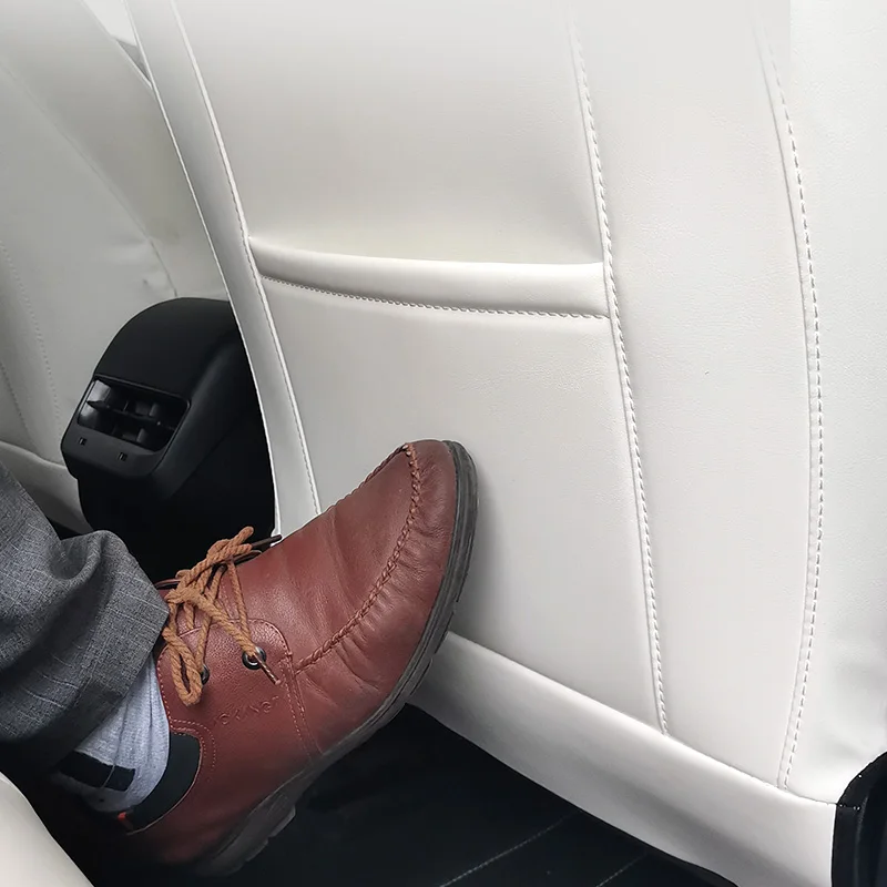 2 шт. противоударный коврик для автомобильной двери боковой защитная наклейка Tesla