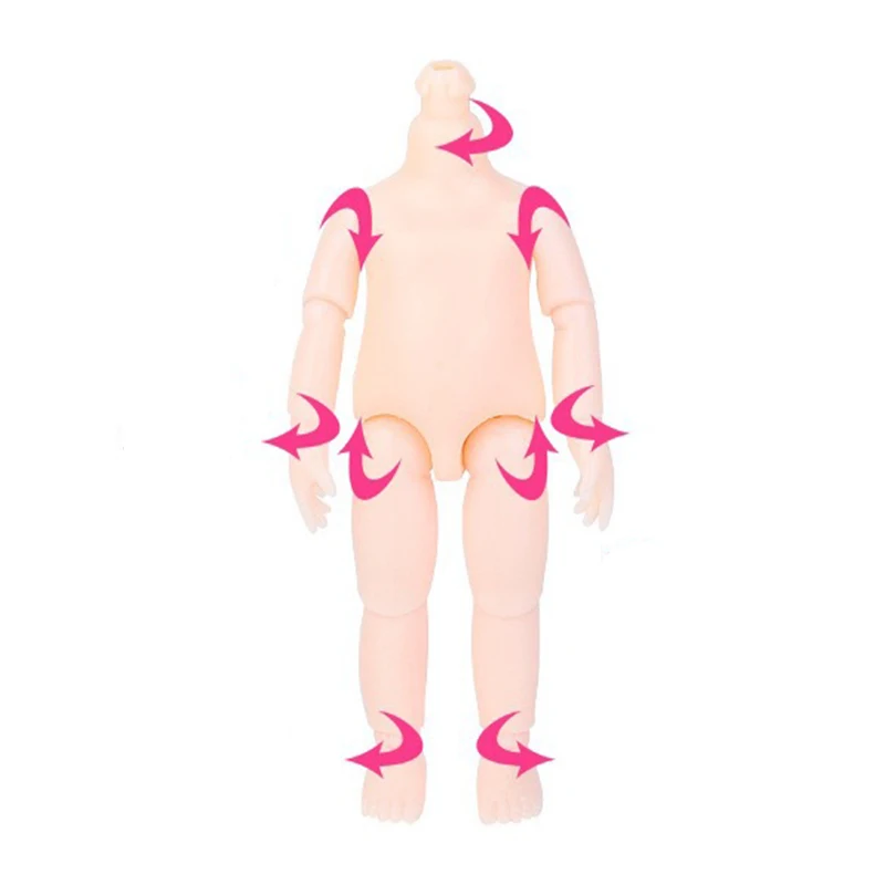 Модная мини кукла для девочек 16 см BJD 13 подвижных шарнирных кукол Bjd длинные