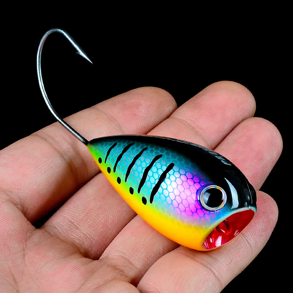 1 шт. рыболовная блесна с большим горлом 8 2 см/12 г|Наживки для рыбной ловли| |