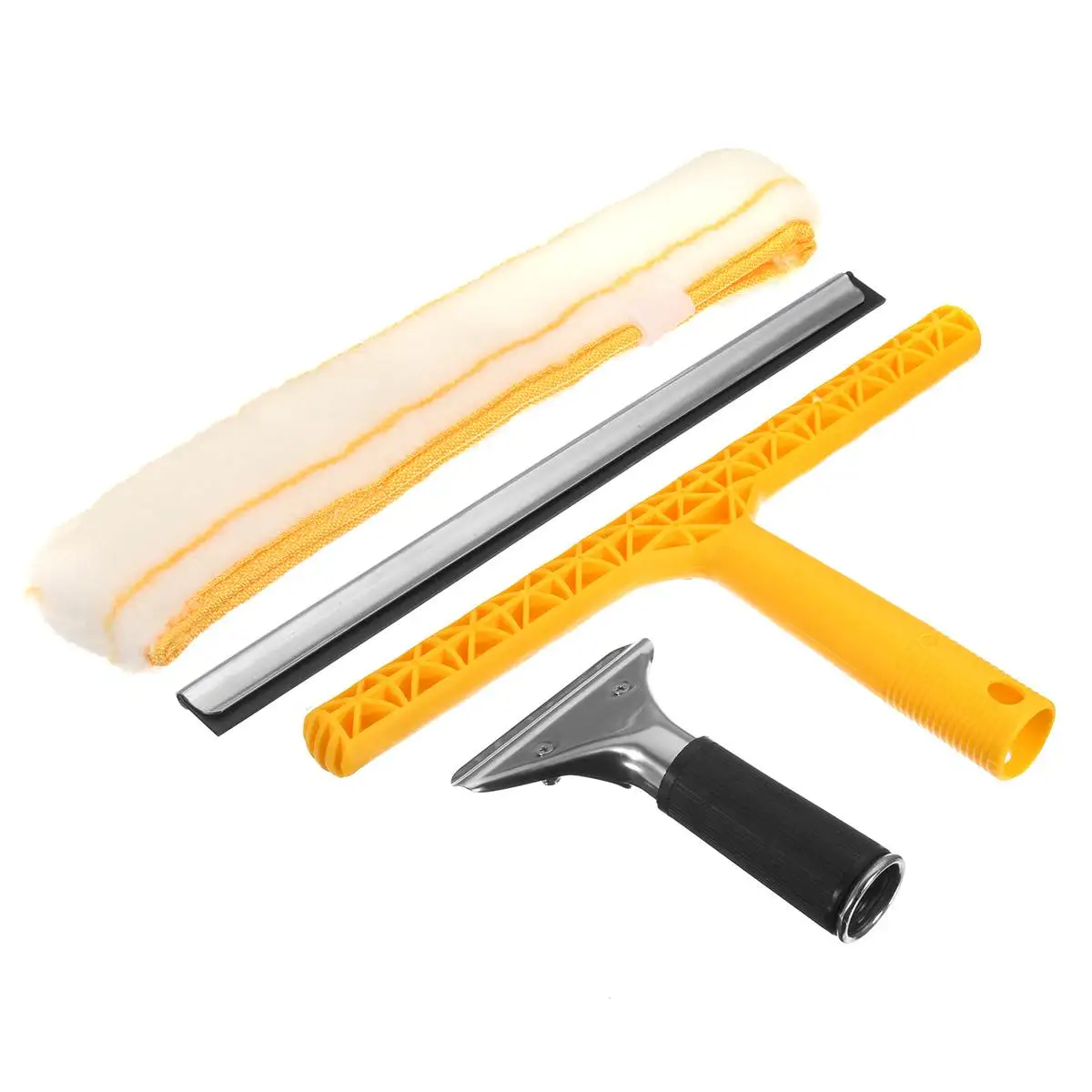 

Window Squeegee Blade with Cleaner Professional Glass Window Soap Wiper Cleaning Tool leaves no streaks Multi purpose