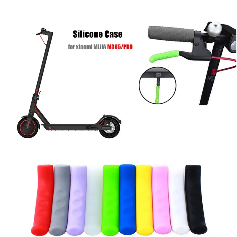 2 шт. накладки на ручки электрического скутера велосипедные тормоза силиконовая
