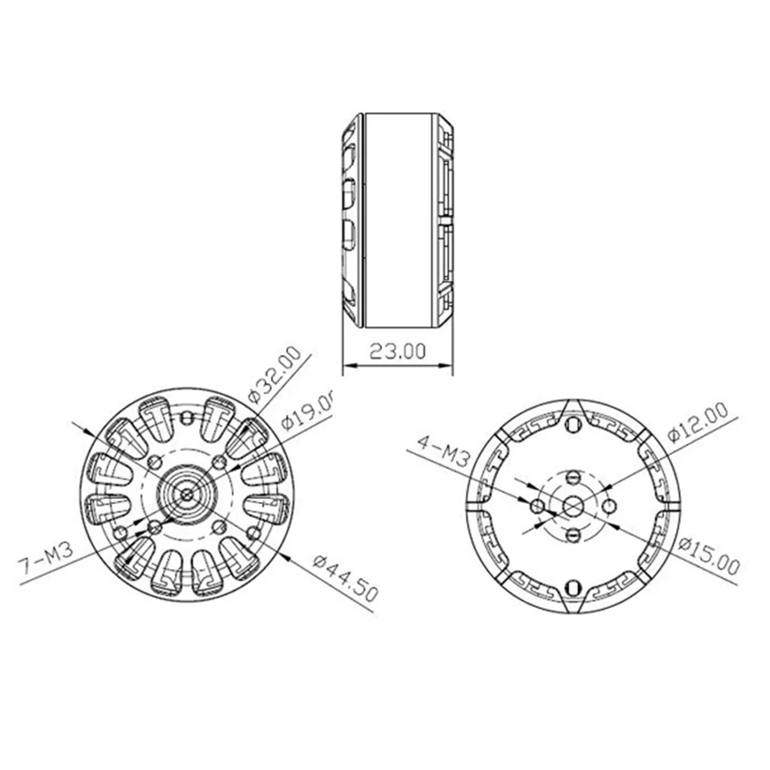 Tarot Martin 4012 бесщеточный мотор 6S кв эффективный долгий срок службы TL40P12 для