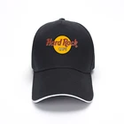 Спортивная бейсболка для улицы с принтом Хард-Рок кафе Кепка с козырьком Рыбацкая Кепка с защитой от солнца дышащая полосатая эластичная Женскаямужская Кепка