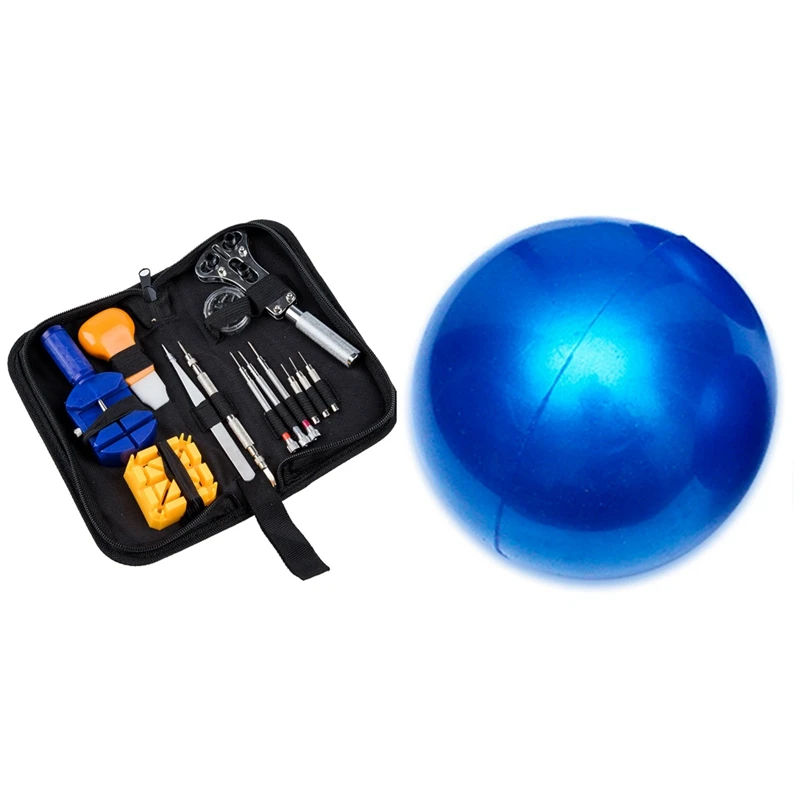 

13Pcs Repair Tool Kit Watch Case Opener Watchmaker & 1 Pcs Watch Repair Tool Watch Open the Cover Ball Back Cover