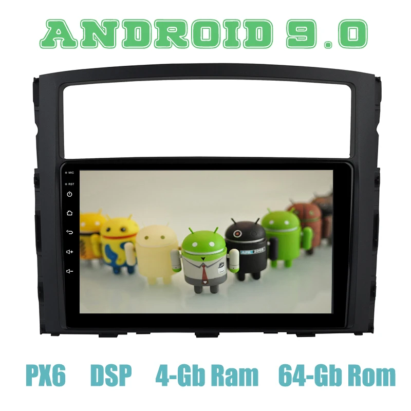 Автомобильный мультимедийный плеер PX6 мультимедийная стерео система на Android 9 0 с