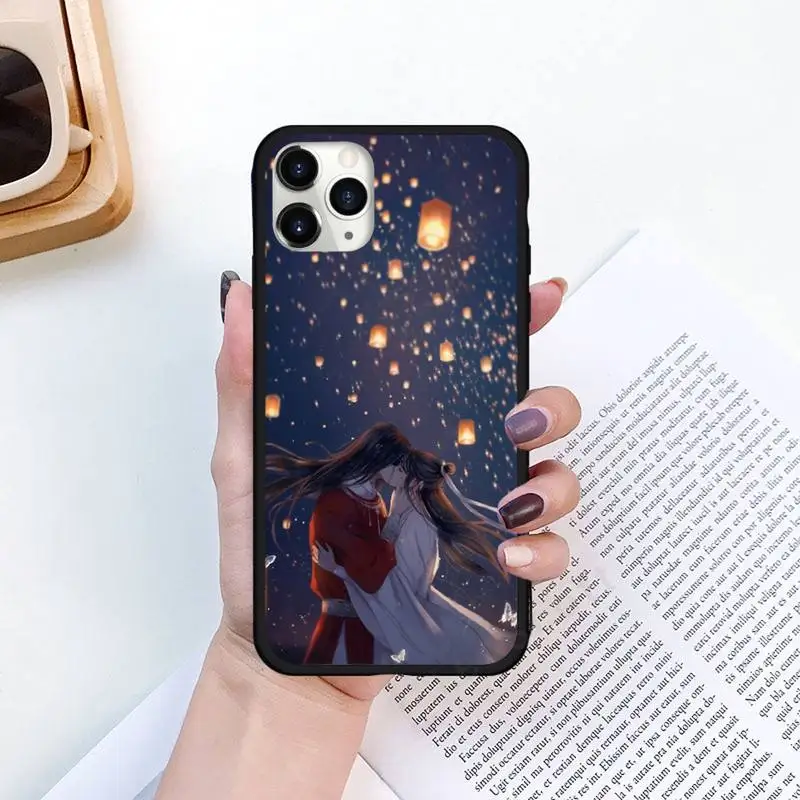 

Heaven Official's Blessing chinese anime Phone Cases for iPhone 11 12 pro XS MAX 8 7 6 6S Plus X 5S SE 2020 XR Luxury brand