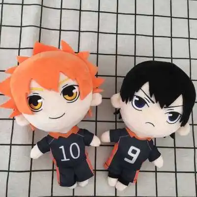 

20 см Аниме Haikyuu плюшевая кукла волейбол мягкая набивная кукла игрушка Haikyuu! #9 #10 Hinata Shoyo Tobio Kageyama плюшевые детские игрушки