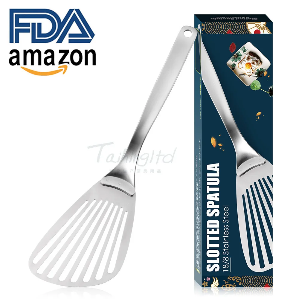 Полностью 304 Лопата для рыбы из нержавеющей стали японская лопата лаконичная