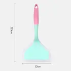 1 шт., силиконовая лопатка для приготовления кукурузы, шпатель для стейка, антипригарная специальная лопатка с широким горлом, толстый шпатель для пиццы, кухонные инструменты яиц