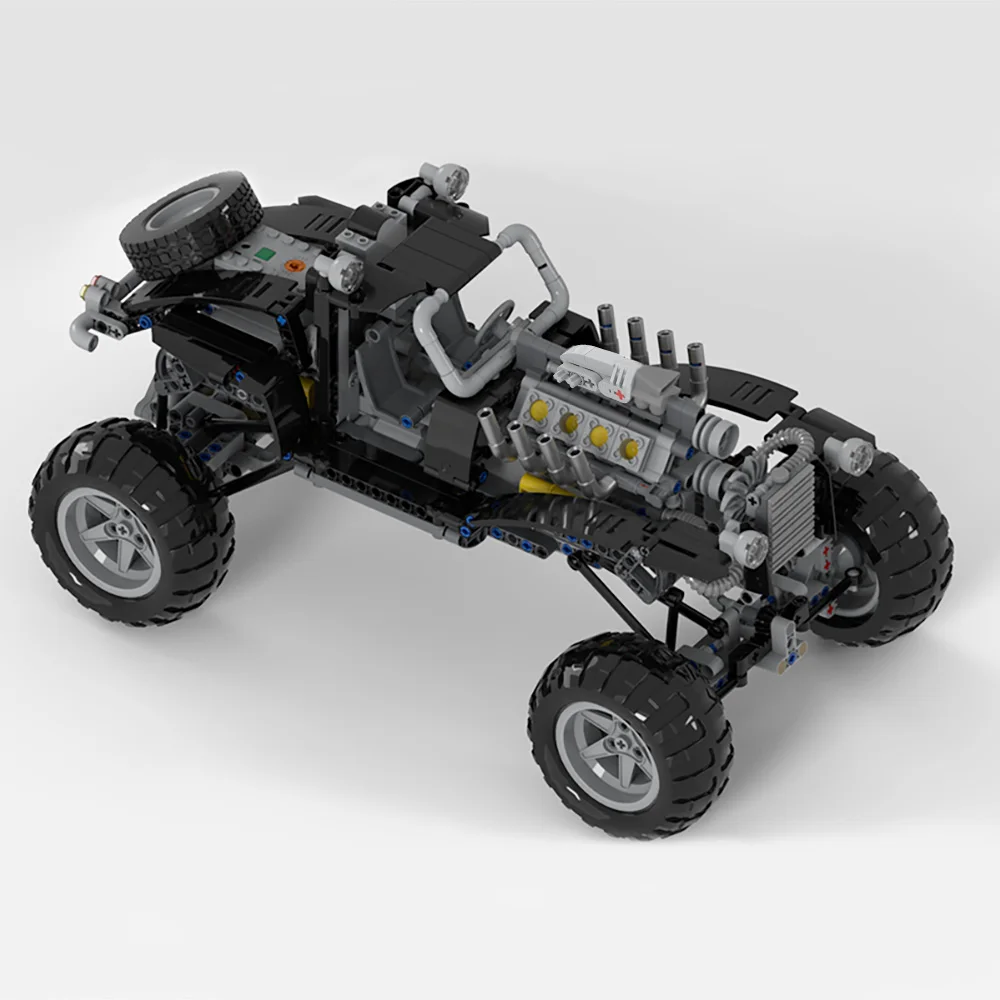 

Technic Car Model Mad MaxED Fury-Road Diy Building Blocks Bricks MOC-38641 Collection Movies Blocks Compatible Techncial Toys