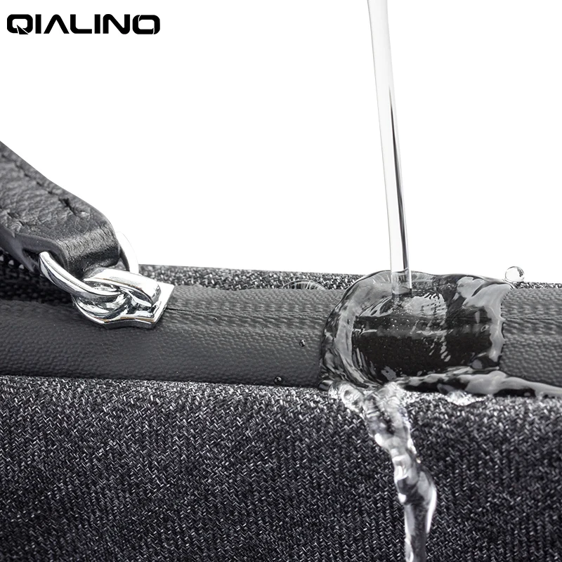 qialino waterproof polyester sleeve pouch bags 14 inch for macbook air 13 pro 15 laptop bag for xiaomi asus lenovo notebook case free global shipping