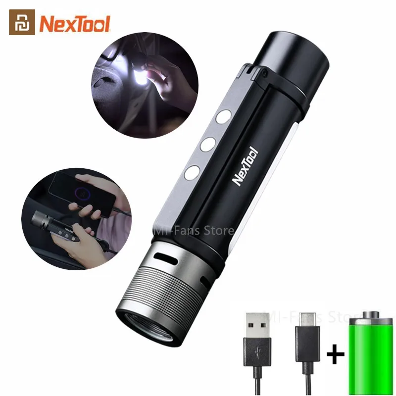 Фонарик Youpin NexTool 6 в 1 с зарядкой от USB 240 лм IPX4|Смарт-гаджеты| |