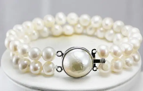 Ювелирные изделия жемчужный браслет 2 варианта оптовая продажа ряда благородный