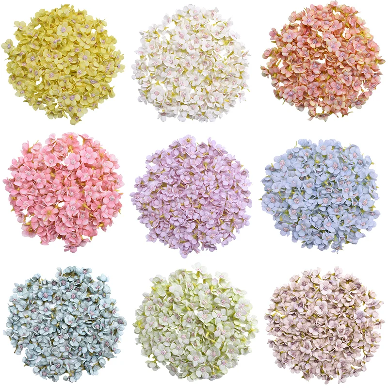 

100Pcs Multicolor Mini Silk Artificial Daisy Flower Head For Crown Wedding Garland Decoration Handmade DIY Scrapbooking Craft