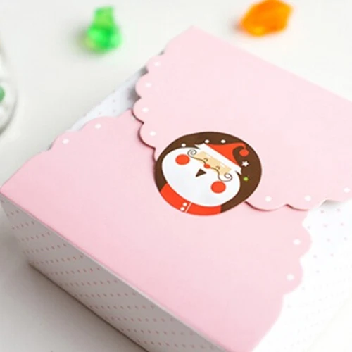 

48pcs Scrapbooking School Supplies Decorative Merry Christmas Santa Claus Deer Diary Sticker ZMONH Sticky Stationery