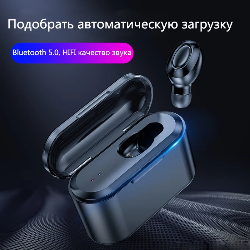 Bluetooth наушники настоящие беспроводные наушники 5,0 TWS наушники-вкладыши IPX5 Водонепроницаемая мини-гарнитура 3D стерео звук спортивный наушник