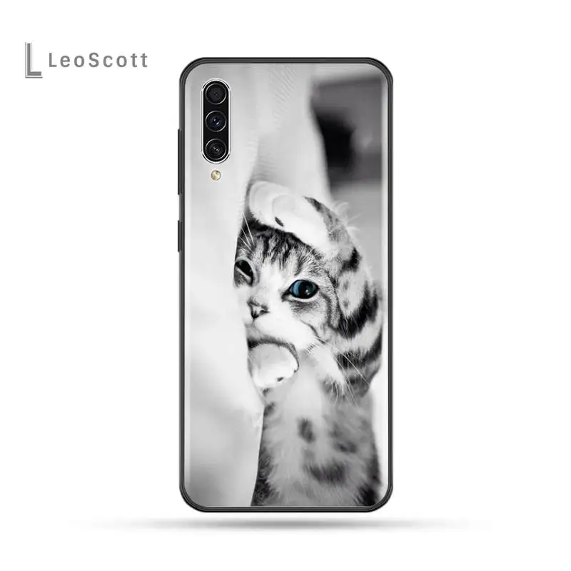 

Cute Animal Cat Phone Cases For Samsung Galaxy M10 20 30 A 40 50 70 71 6S A2 A6 A9 2018 J7 CORE PLUS STAR S10 5G C8