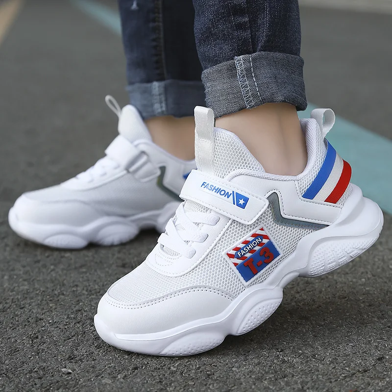 2020 Spring Kids Sports Shoes For Boys Sneaker Girl Fashion Comfortable Casual White Children | Спорт и развлечения