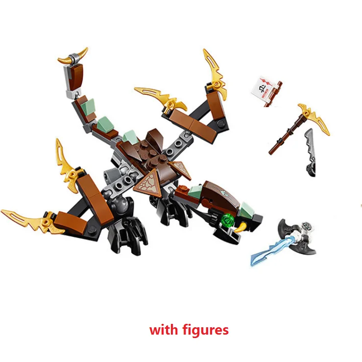 

97 шт., конструктор «Дракон Бако» Коула, мастера Spinjitzu 10447, модель Kai, детские игрушки, кирпичи 70599