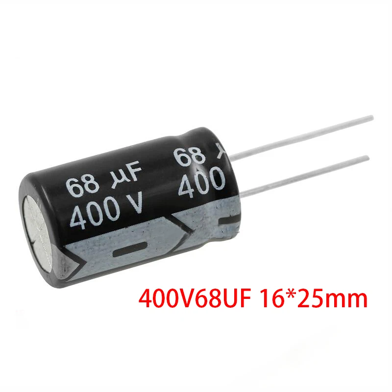 Алюминиевый электролитический конденсатор DIP 400V68UF 16*25 мм 68 мкФ 400V 16x25 5