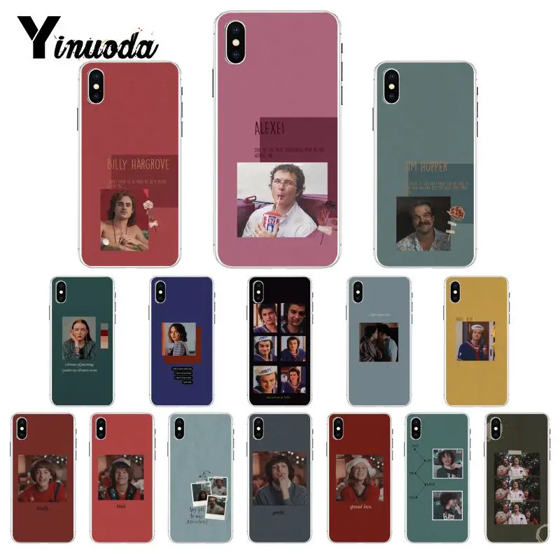 Yinuoda странные вещи Coque Оболочка Чехол для телефона iPhone 8 7 6 6S X XS MAX 5 5S SE XR 11 Pro Max |