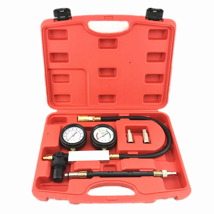 

OBDIICAT TU-21 Petrol Engine Cylinder Leak Down Tester Compression Tester With Case Test More Accurately