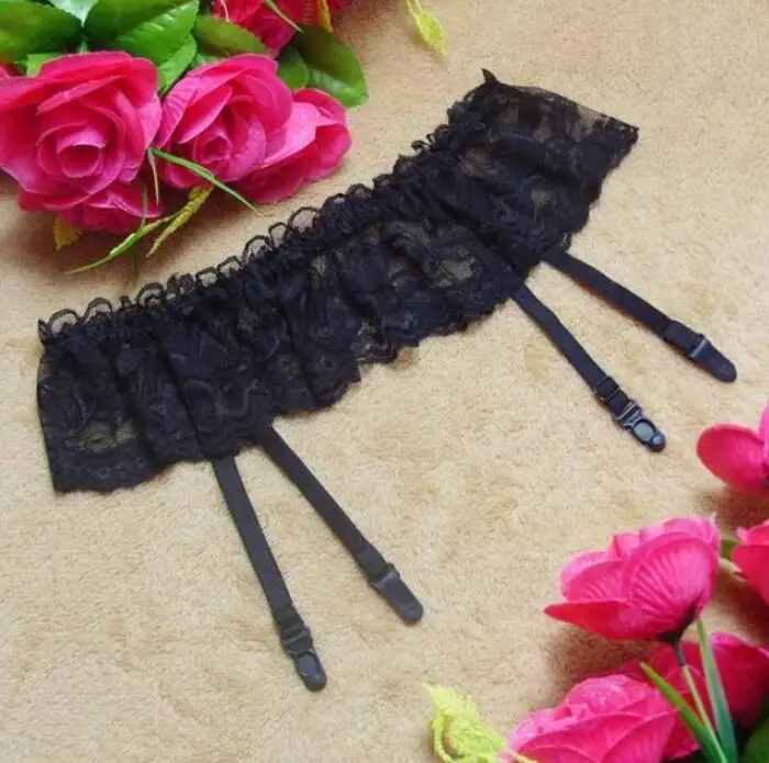 

New Woman Sexy Hot Sale Fashion Sexy Hot Lace Soft Top Thigh-Highs Stockings + Suspender Garter Pantyhose