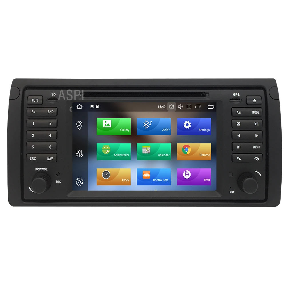 Автомобильный мультимедийный DVD-плеер 8 ядер 4 Гб ОЗУ Android 0 один Din для BMW E53 M5 с BT Wi-Fi