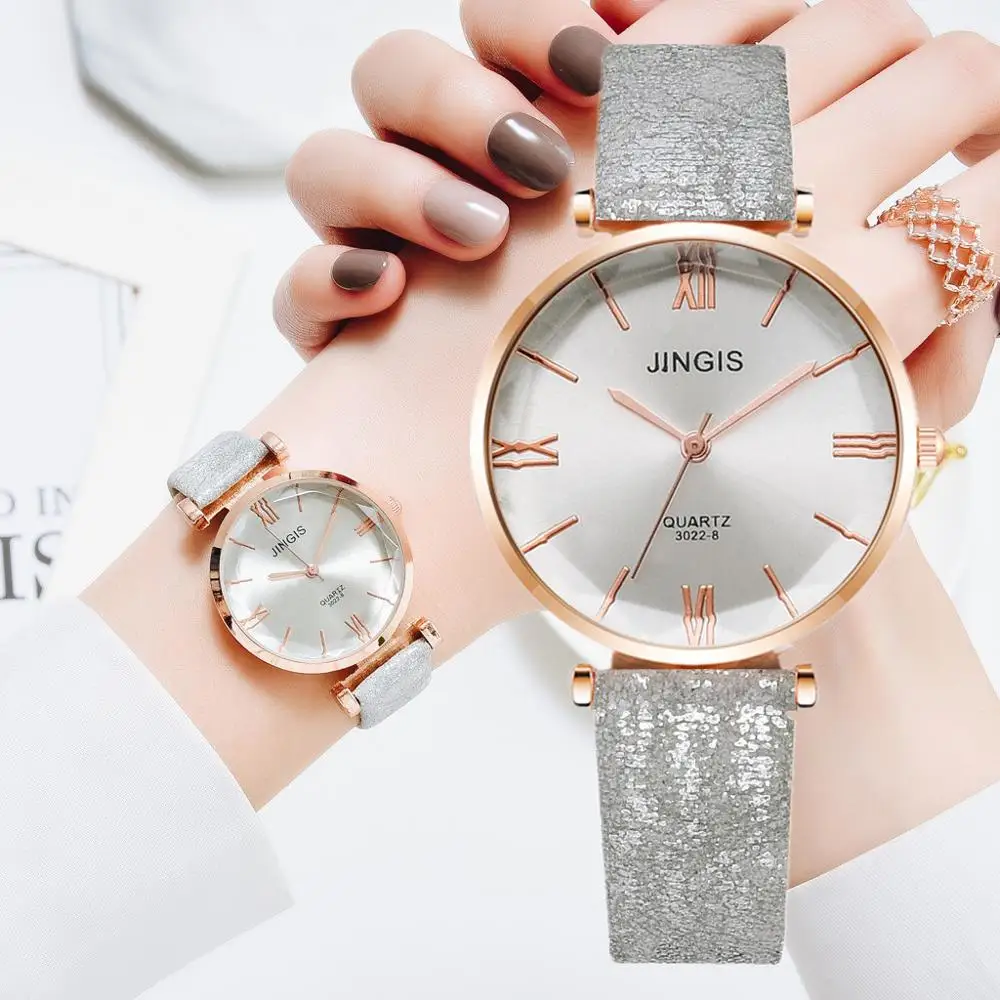 

2020 New Fashion Simple Women For Watches Casual Ladies Leather Quartz Watch Woman Clocks Watch Reloj Dress Gift Relogio Mujer