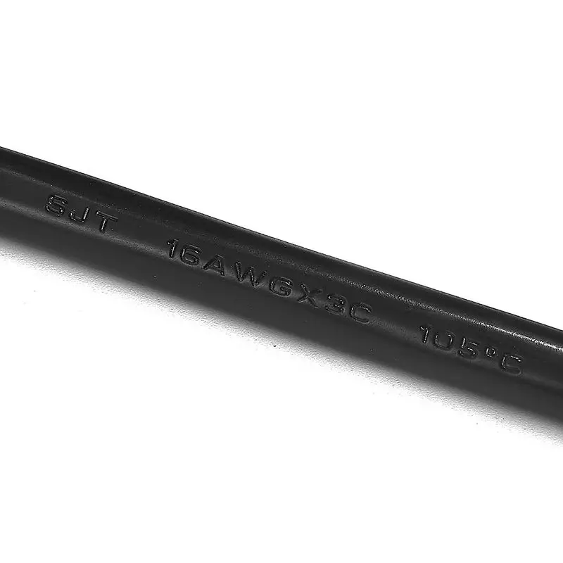 Компьютерный сетевой шнур 1 5 м 16AWG штепсельная вилка США кабель питания IEC C13 для