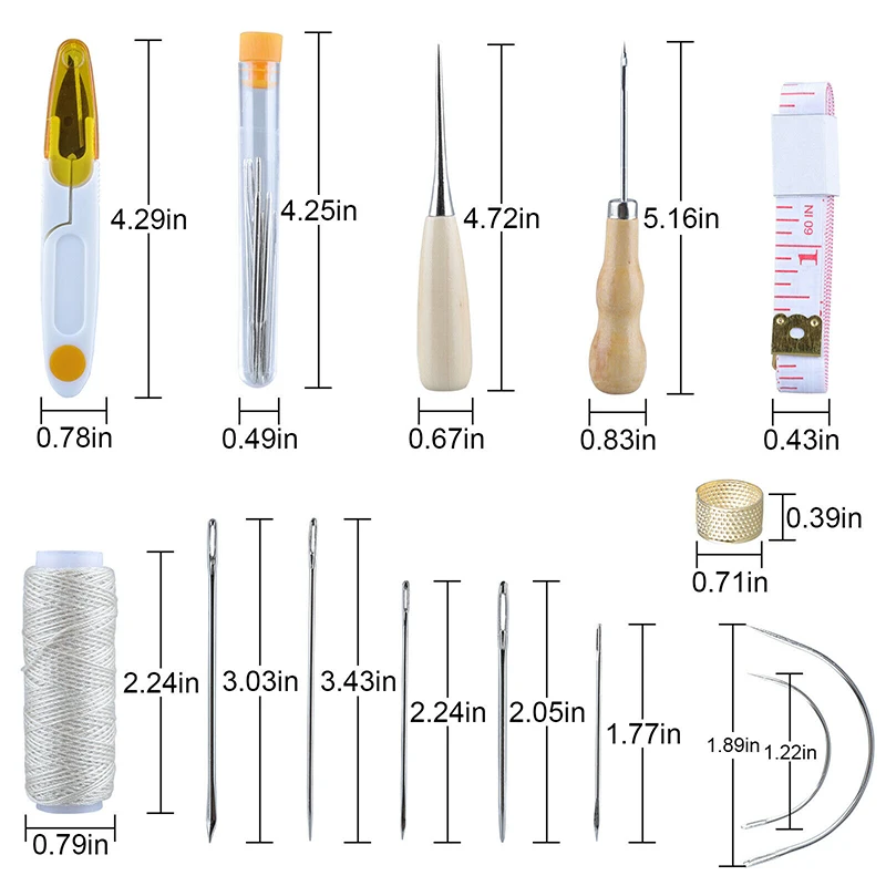 Инструменты для шитья кожи игла сделай сам Шило инструмент кожевенного ремесла