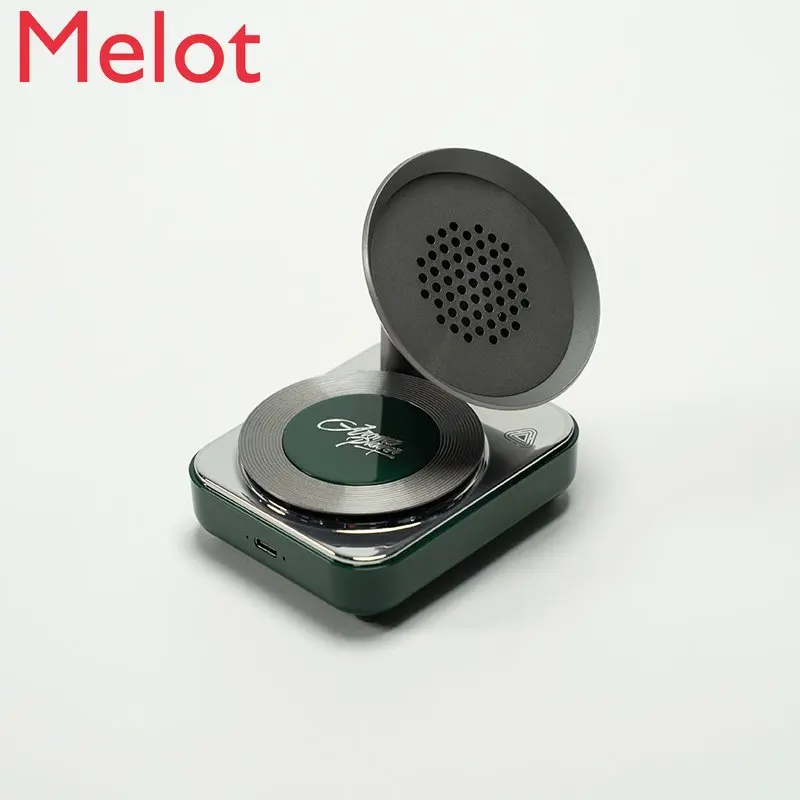 

High-End Luxury Fragrance Audio Retro Talking Machine Portable Bluetooth Speaker Birthday Gift Christmas Male
