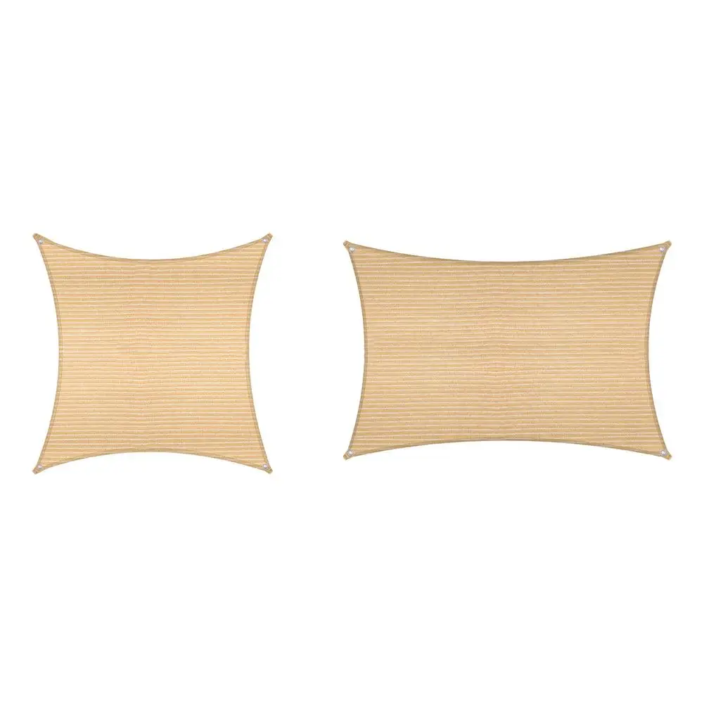 

Square Rectangular Sun Shade Sail UV Block Awning Fabric Summer Sun Cloth For Outdoor Patio Garden Backyard Camping Car