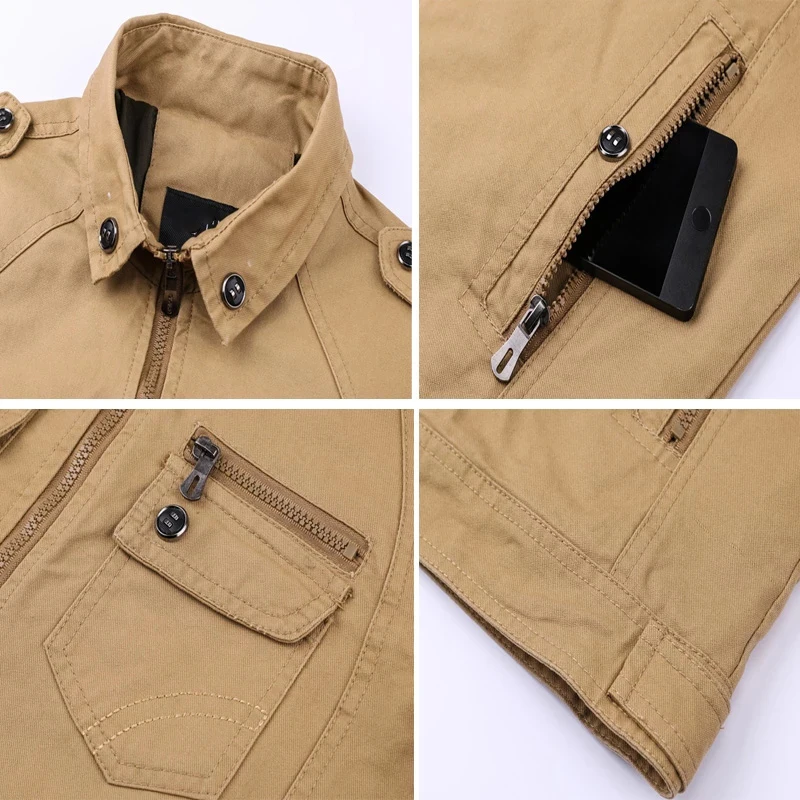 Куртка мужская тактическая в стиле милитари хлопок тонкая верхняя одежда