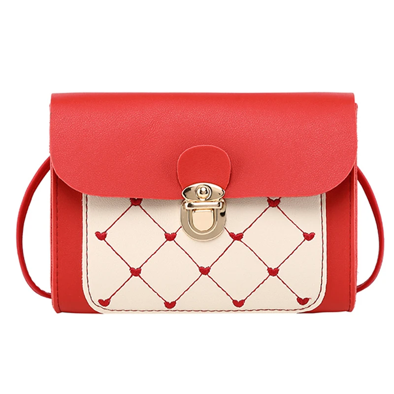 UKQLING маленькая откидная женская сумка с замком модная на плечо женские сумки