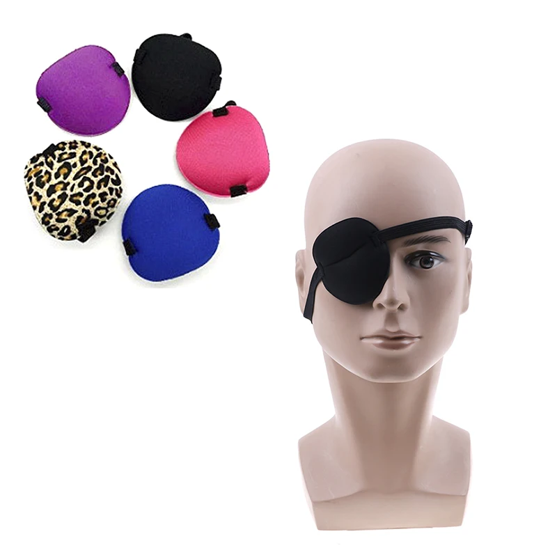 Adjustable Eyeshade Amblyopia Traning Goggle One-eyed Cover Single Eye Cover Sleeping Eye Mask Portable Soft Eye Patch