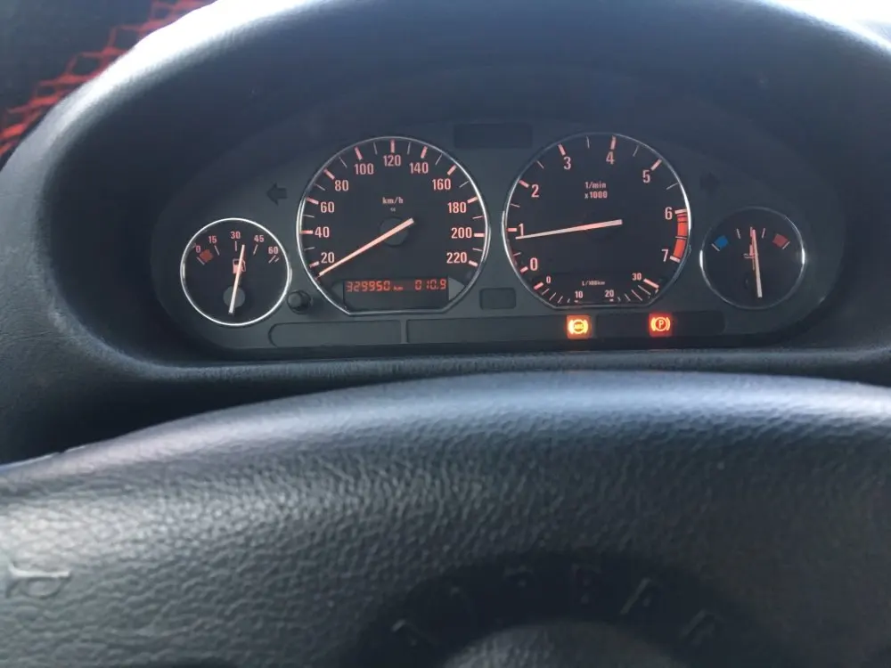 Хромированный спидометр калибр кольцо приборной панели подходит для моделей BMW