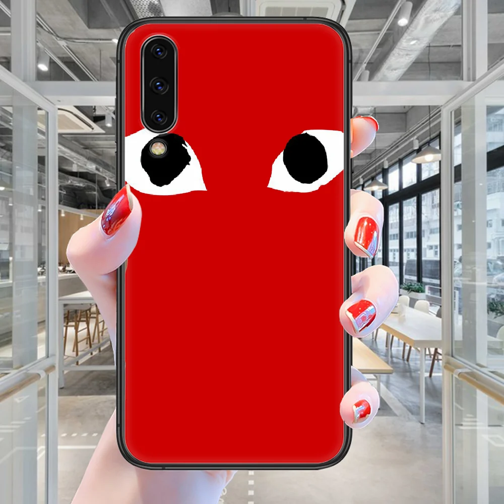 

Luxury Fashion Heart Brand Phone Case For Samsung Galaxy A 3 5 7 8 10 20 20E 21S 30 30S 40 50 51 70 71 black Cover Luxury